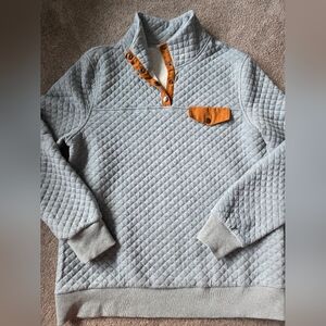 Gray Quilted Doe and Rae Top